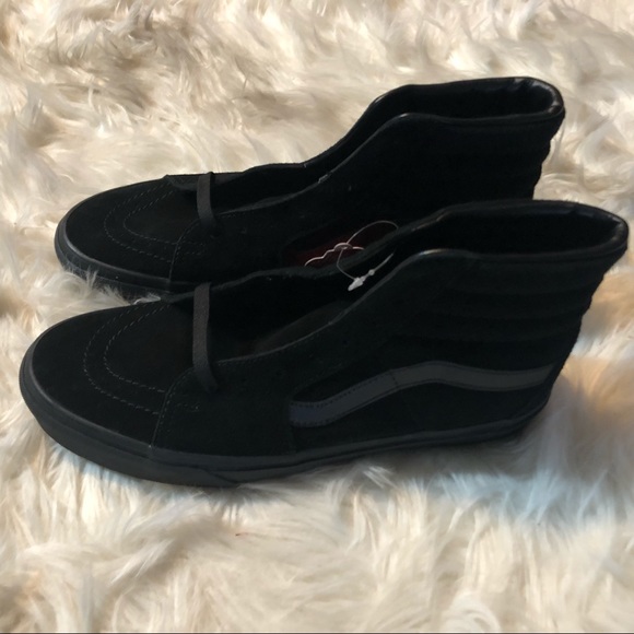 Vans Other - NEW Black Sk8-Hi Vans Suede Size 9 Men’s